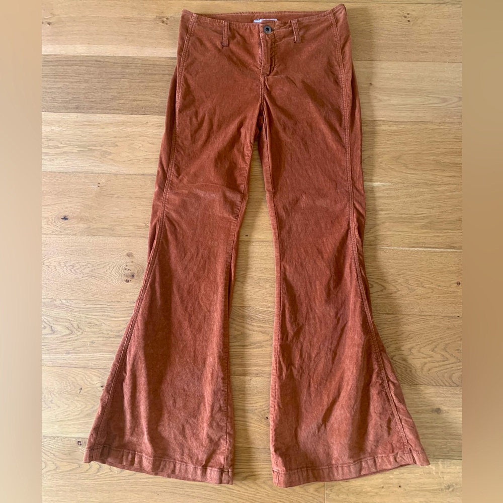 Free People flared corduroy pants